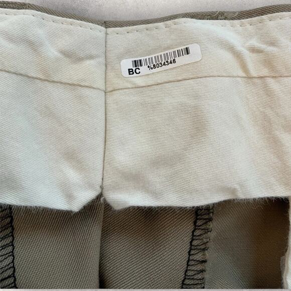 Brooks Brothers 346 Men’s Wool Dress Pants 40 Beige Pleated Cuffed Hem Egypt - Picture 6 of 9